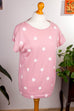 Shirt rosa Punkte Default Title 90er Frau M 40-42 rosa vintageberlin.de