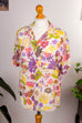 Vintage Stefanel Bluse Blumen Default Title 90er bunt Frau M 40-42 vintageberlin.de