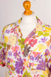 Vintage Stefanel Bluse Blumen 90er bunt Frau M 40-42 vintageberlin.de