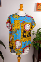 Vintage Top Uhrenmuster