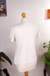 Vintage Shirt weiß Äpfel