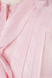 rosa Schluppenbluse mit Glitzer