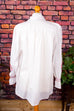 Boho Hippiebluse weiß bestickt Unisex 60er 70er Boho bunt Frau Hippie L 44-46 M 48-50 real-boho Special weiß vintageberlin.de