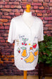 90s Oversize Shirt FRUITS 90er bunt Frau L 44-46 M 40-42 vintageberlin.de