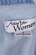 Vintage Denim Blusenjacke 90er blau Frau L 44-46 M 40-42 vintageberlin.de