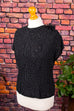 60s Top schwarz Spitze 60er Frau M 40-42 real-rockabilly Rockabilly S 36-38 schwarz Special vintageberlin.de