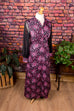 Vintage Schlager Maxikleid