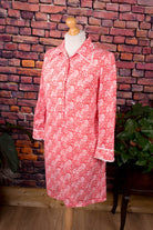 Schlagerkleid rot Muster