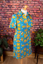60s Discokleid 8bit Muster