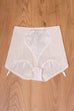 Vintage Miederhose creme