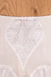Vintage Miederhose creme