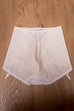 Vintage Miederhose creme