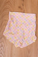 Vintage Miederhose kariert 60er 70er bunt Frau Rockabilly S 36-38 Sekretärin XS 32-34 vintageberlin.de