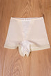 Vintage Miederhose creme + Spitze Default Title 60er 70er Frau Rockabilly Sekretärin weiß XS 32-34 vintageberlin.de
