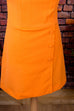 60s Minikleid orange 60er 70er Disco Frau L 44-46 M 40-42 Mod orange real-disco Rockabilly Schlager Special vintageberlin.de