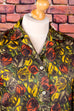 50s Blusenjacke Blumenmuster 50er 60er bunt Frau M 40-42 real-rockabilly Rockabilly Sekretärin Special vintageberlin.de