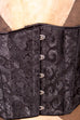 Herrenkorsett schwarz Brokat Dandy Gothic L 52-54 Mann schwarz vintageberlin.de