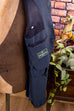 Anzug Jackett Sakko grau-blau blau grau Mann XL 56-58 vintageberlin.de