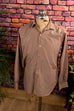 Vintage Nylon Hemd braun Default Title 60er 70er beige braun Disco M 48-50 Mann S 44-46 Schlager Special vintageberlin.de