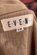 Kimono Wickelhemd beige braun beige braun L 52-54 M 48-50 Mann Special vintageberlin.de