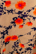 70s Disco Stretchkleid orange