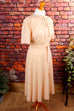 Vintage Kleid creme Wollmix
