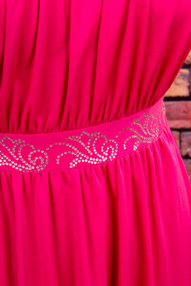Cocktailkleid Pink Glitzer