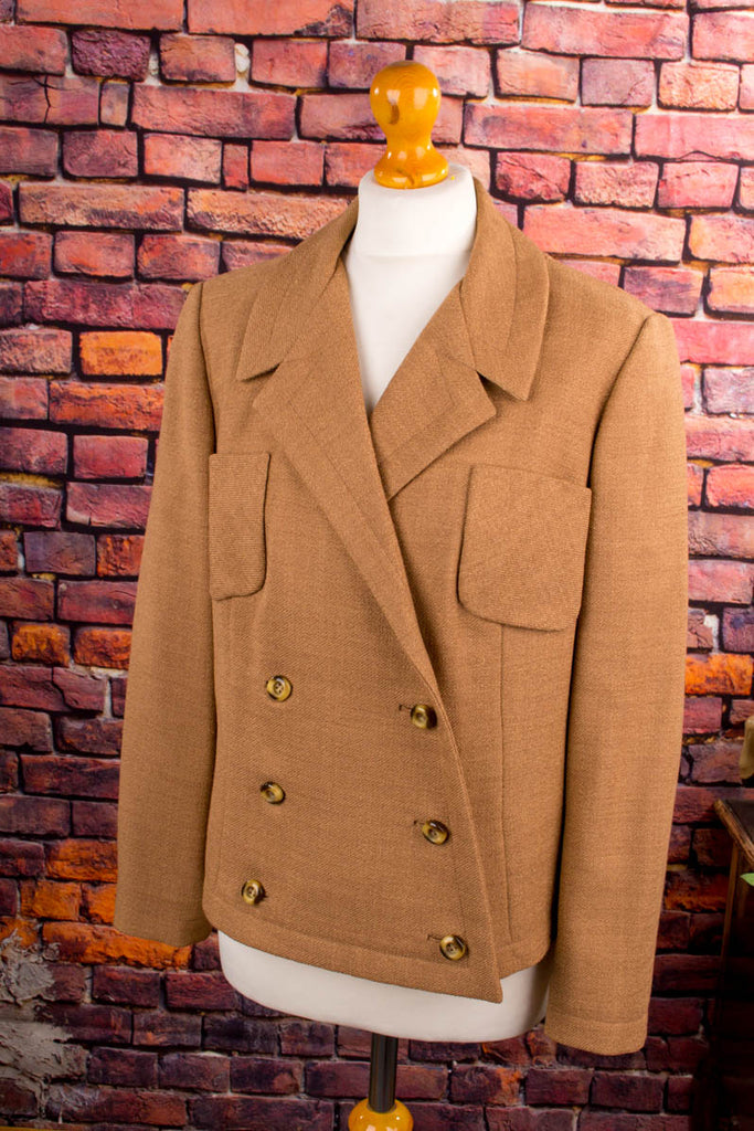 60s Wollblazer beige