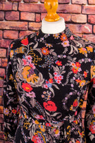 60s Minikleid bunt Wolle