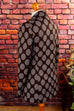 70s Disco Blazer braun Punkte