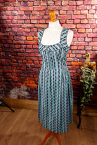 Vintage Dirndl türkis kariert