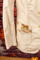 70s Blazer Jacke beige