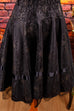 Partykleid schwarz Glitzer Disco Frau Rockabilly S 36-38 schwarz vintageberlin.de