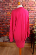 80er Pulloverkleid pink 80er Disco Frau M 40-42 pink real-80er S 36-38 Special vintageberlin.de
