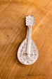 Brosche Mandoline silber Strass