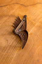 Anstecknadel Füllhorn kupfer