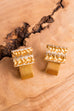Vintage Manschettenknöpfe gold Default Title 60er 70er Accessoires Dandy gold Manschettenknopf Rockabilly Special Unisize vintageberlin.de
