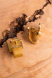 Vintage Manschettenknöpfe gold 60er 70er Accessoires Dandy gold Manschettenknopf Rockabilly Special Unisize vintageberlin.de