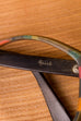 Vintage Brillengestell Büffelhorn Seide