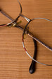 Vintage Brillengestell Emaille 80er Accessoires Brille bunt gold Special Unisize vintageberlin.de