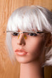 Vintage Brillengestell Browline Default Title 60er Accessoires Brille real-rockabilly Rockabilly silber Special Unisize vintageberlin.de