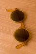 Vintage Sonnenbrille gelb