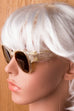 Vintage Sonnenbrille transparent