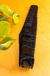 Boho Paillettengürtel schwarz lila