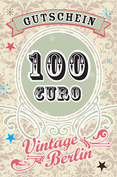 Vintage Berlin Geschenkgutschein Default Title Gutschein vintageberlin.de