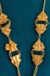 70er Jahre Kette gold 60er 70er Accessoires Boho Disco gold Halsschmuck Hippie real-boho real-disco Schmuck Special Unisize vintageberlin.de