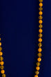 60er Jahre Perlenkette orange gelb 60er 70er Accessoires Disco gelb Halsschmuck orange real-disco real_disco Schlager Schmuck Unisize vintageberlin.de