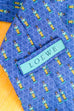 LOEWE Krawatte blau Seide