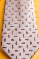 LOEWE Krawatte silber Seide