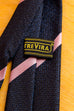 70er Krawatte blau rosa Streifen